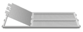 Plataforma de Acero con trampilla Andamio S.A.